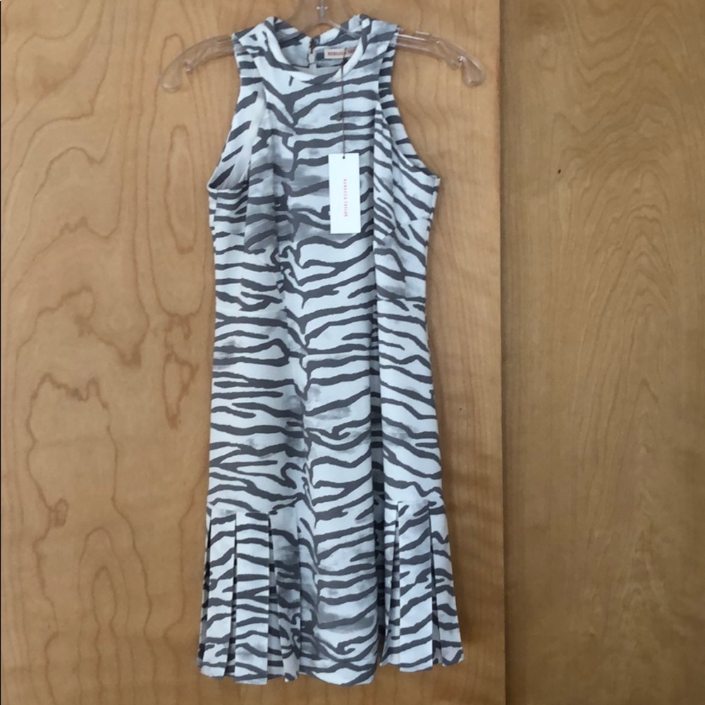 NWT Rebecca Taylor Tiger Flare Dress